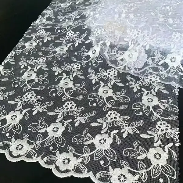 Wholesale Custom Tulle Fabric Embroidery Lace Fabric Wholesale Custom Tulle Fabric Embroidery Lace Fabric