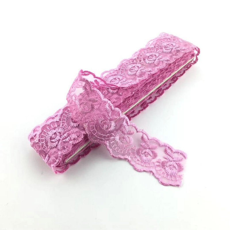 Classic Design Multi Colors Organza Lace Trim Embroidery Organza Lace Wholesale