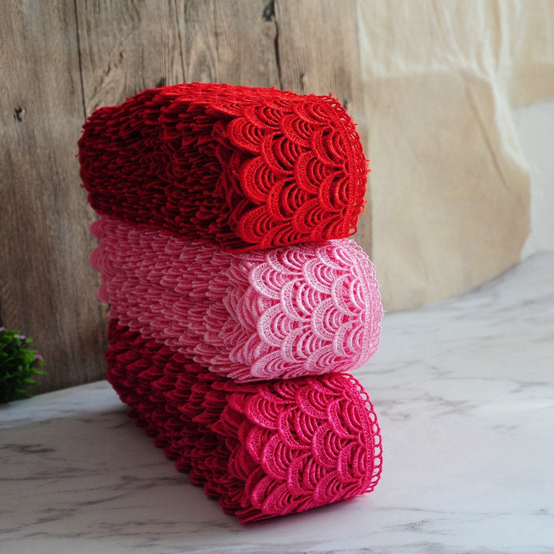 High Quality New Design Cotton Wedding Lace Fabrics/soluble Lace Trimming/Crochet Cotton Cord Embroidered Lace